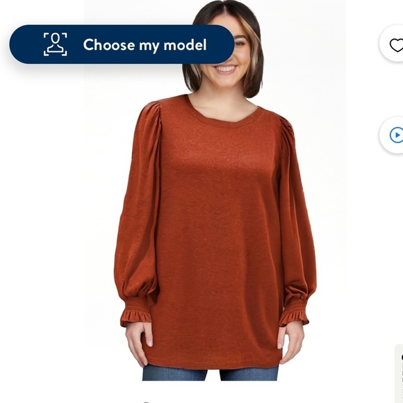 Blouses for Women Dressy Puff Sleeve Tunic Tops Casual Fall Shirts - Picture 5 of 12